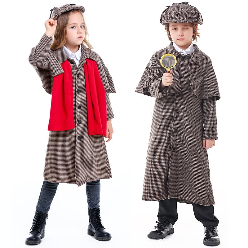 こどもコスプレ こどもコスプレ 名探偵コスチューム セット
