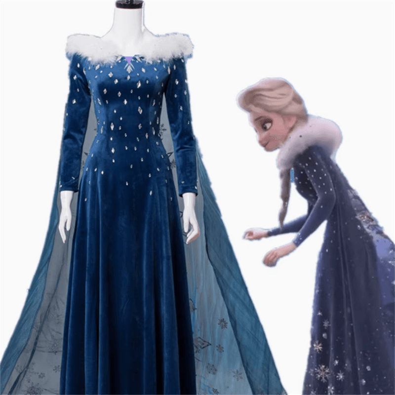 こどもコスプレ こどもコスプレ 氷雪の女王ドレス