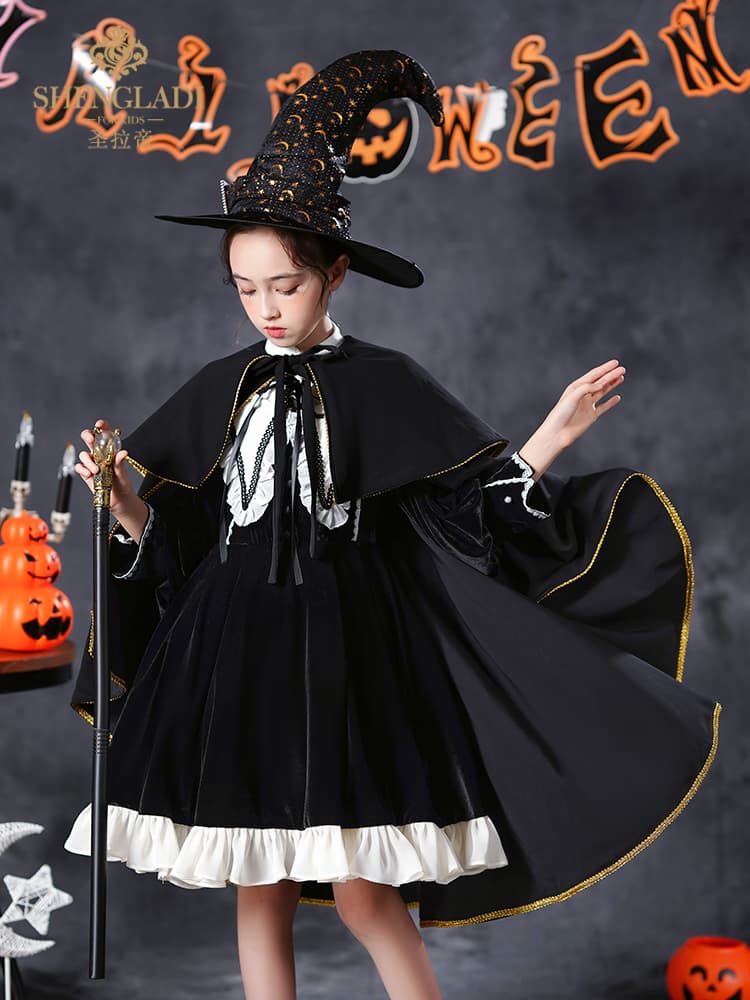 こどもコスプレ こどもコスプレ 魔法使い見習い仮装セット