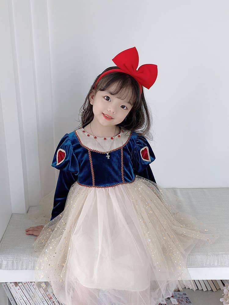 こどもコスプレ おとぎ話の森 お姫様なりきりドレス