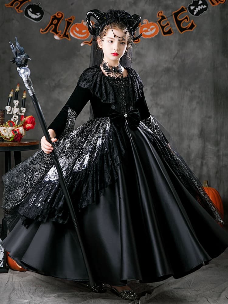 こどもコスプレ こどもコスプレ 魔角姫のドレス衣装