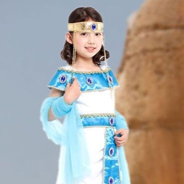 こどもコスプレ こどもコスプレ 古代エジプト風 こども用クレオパトラ衣装