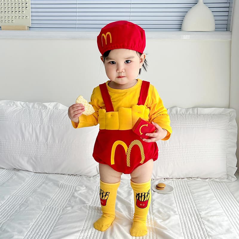 こどもコスプレ こどもコスプレ かわいい食堂スタッフ仮装セット