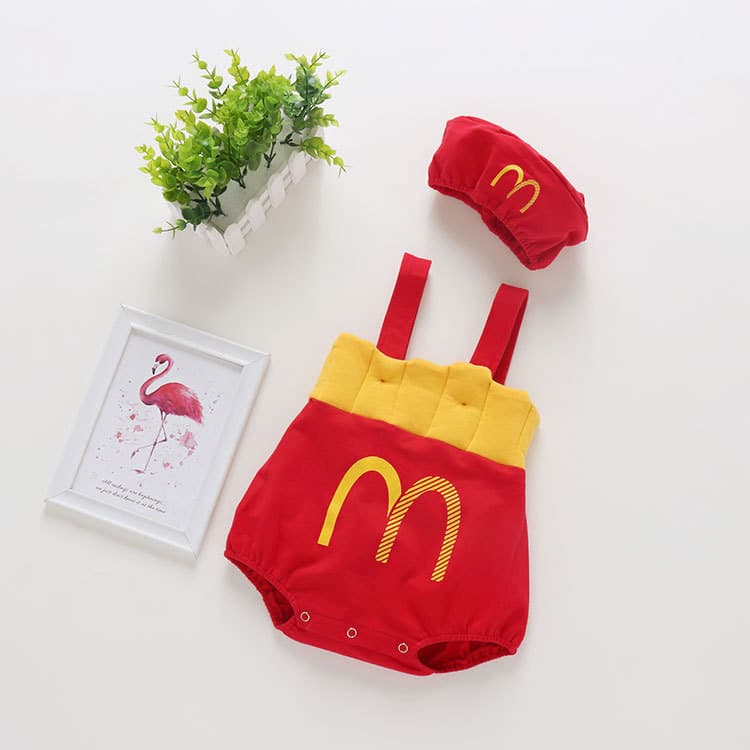 こどもコスプレ こどもコスプレ かわいい食堂スタッフ仮装セット