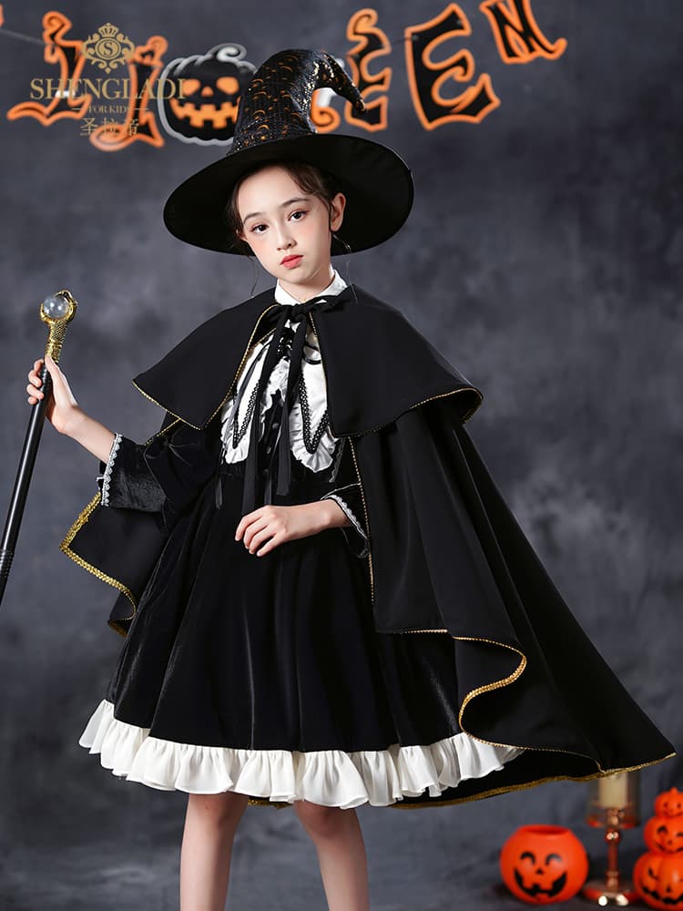 こどもコスプレ こどもコスプレ 魔法使い見習い仮装セット