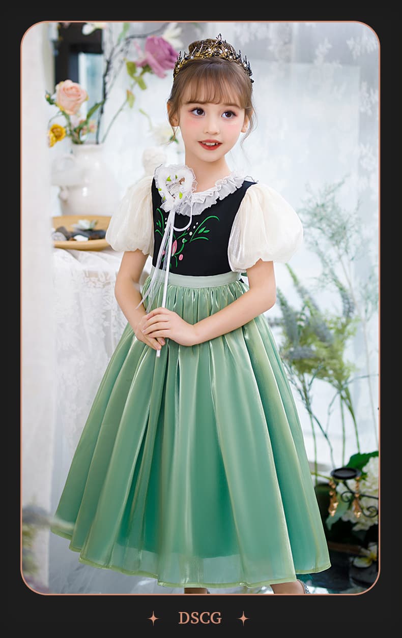 こどもコスプレ こどもコスプレ 北欧の姫君なりきりドレス