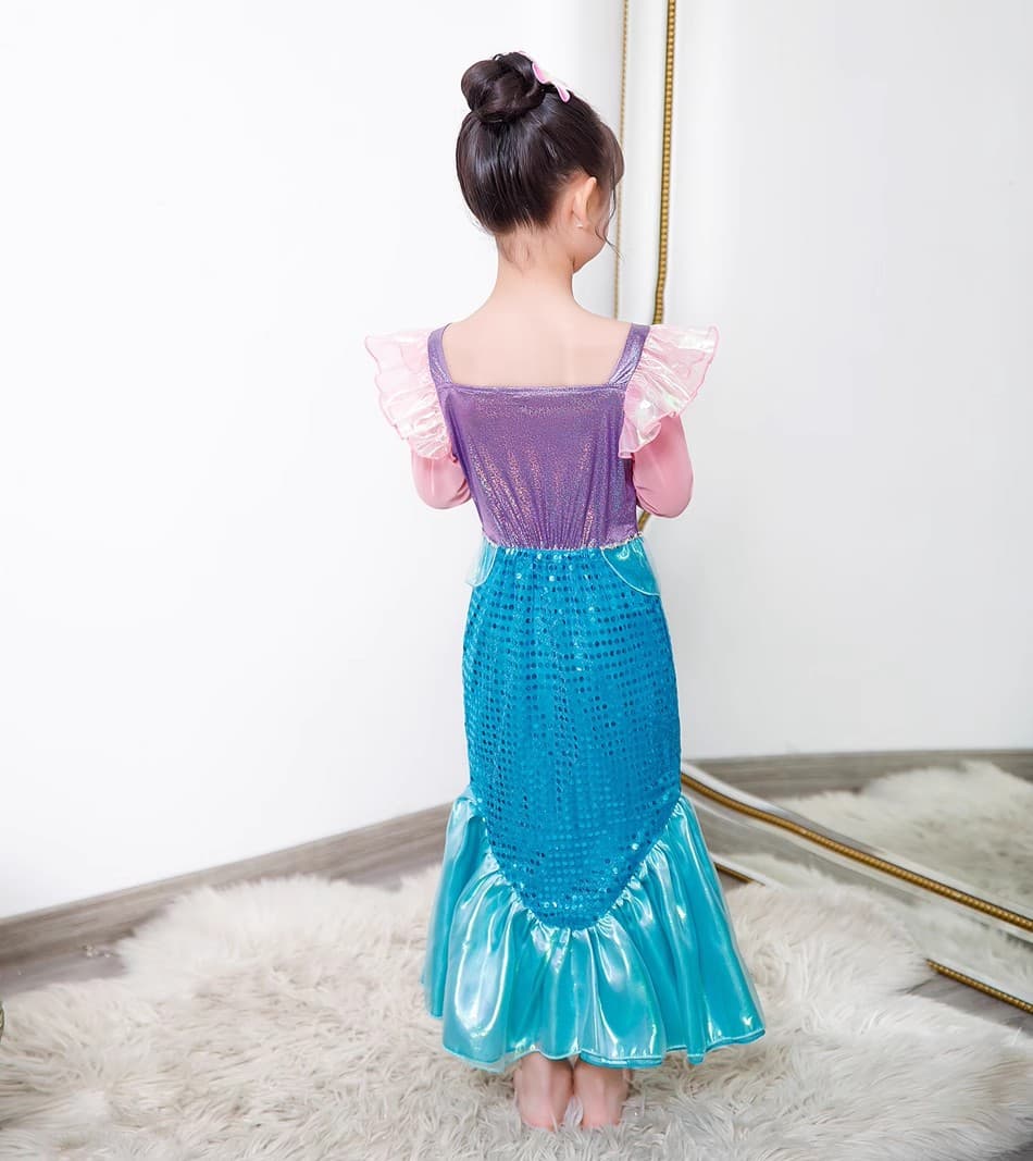 こどもコスプレ こどもコスプレ 夢見る人魚姫ドレス