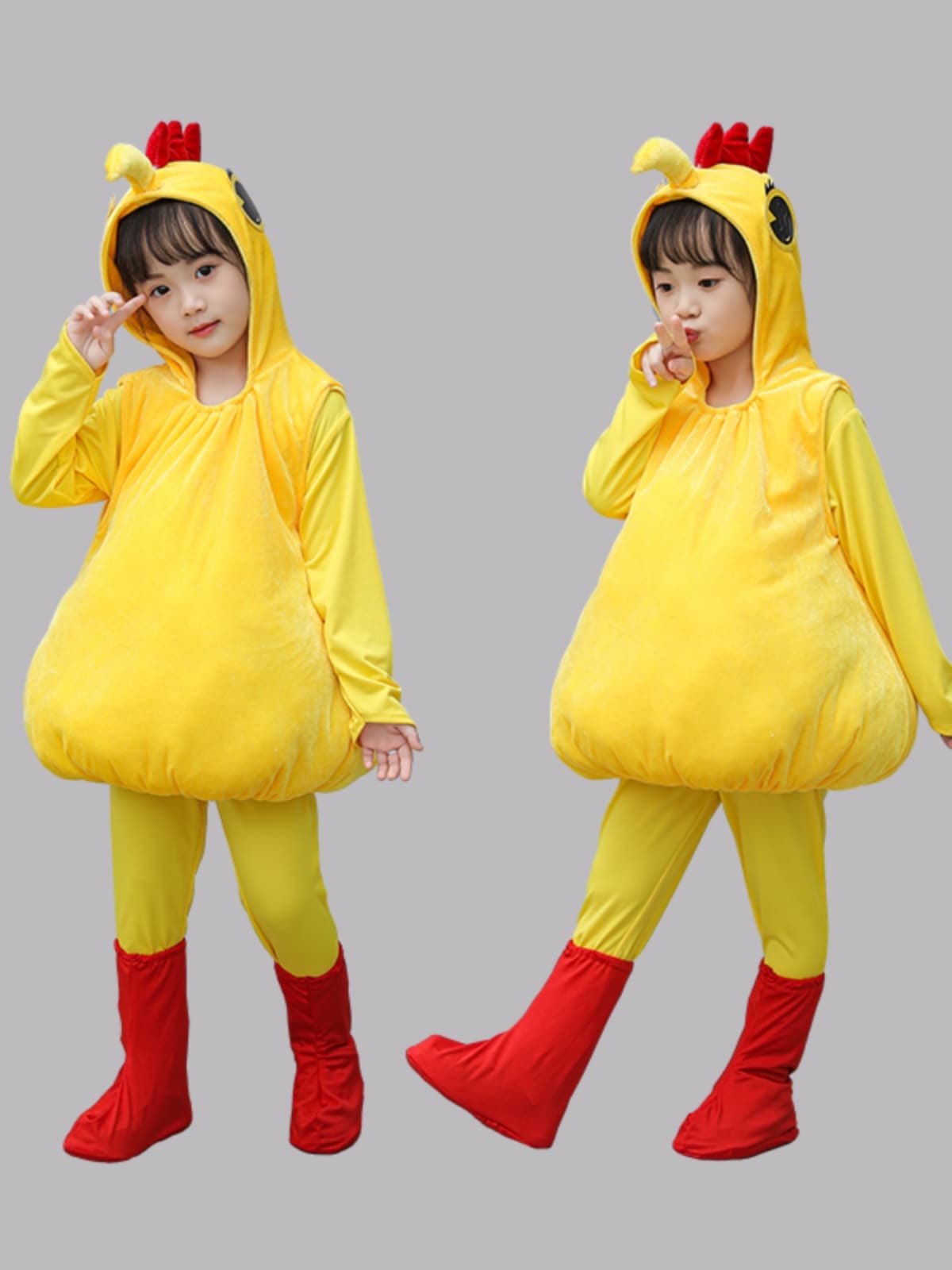 こどもコスプレ こどもコスプレ もこもこひよこ変身着ぐるみ