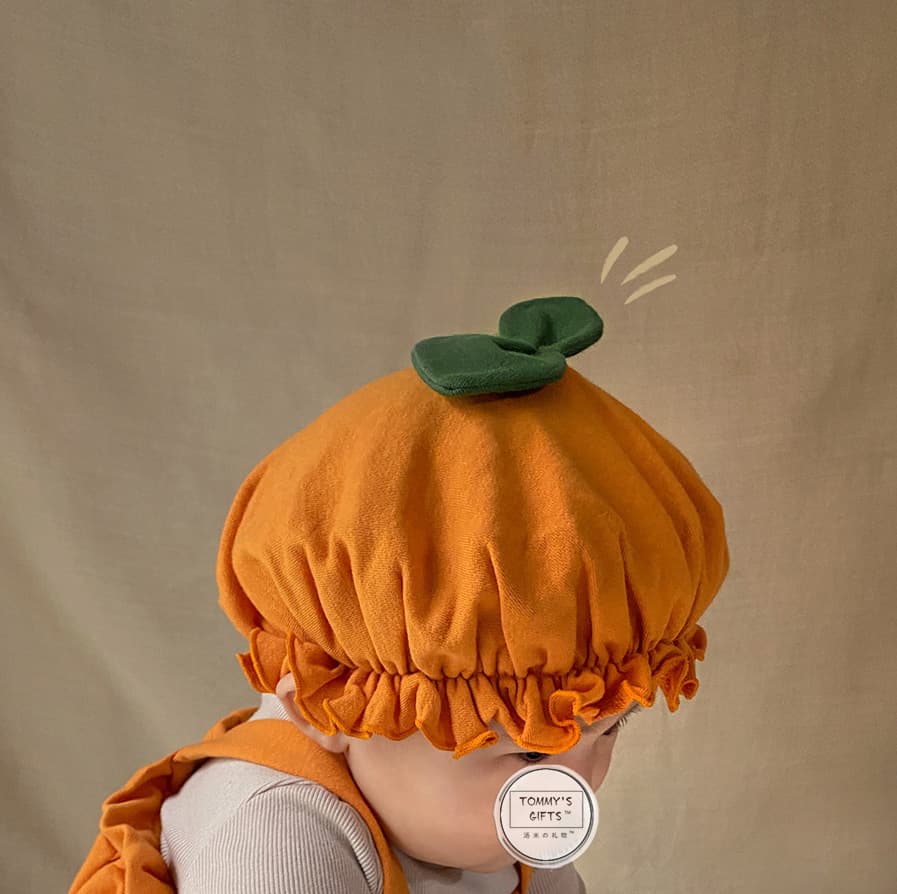 こどもコスプレ こどもコスプレ しあわせかぼちゃベビー衣装セット