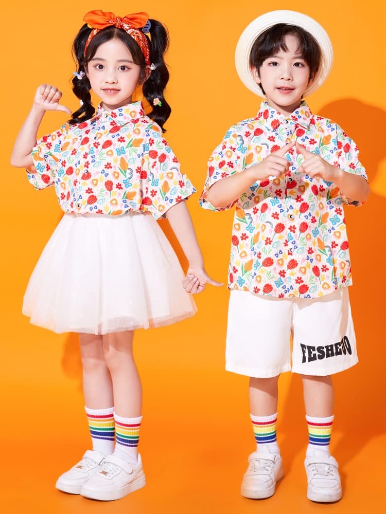 こどもコスプレ こどもコスプレ 花咲きツインズハロウィンセット