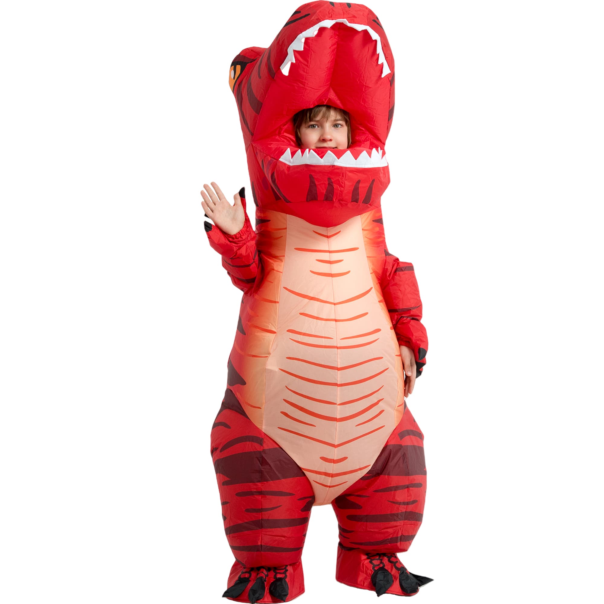 こどもコスプレ こどもコスプレ ふくらむ恐竜着ぐるみ