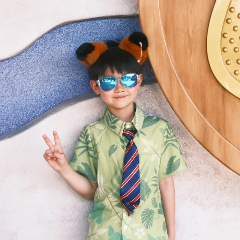 こどもコスプレ こどもコスプレ おしゃれ警官キツネセット