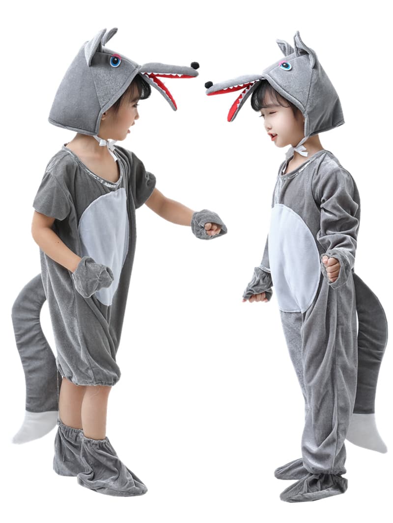 こどもコスプレ こどもコスプレ おどろおどろ狼なりきり着ぐるみ