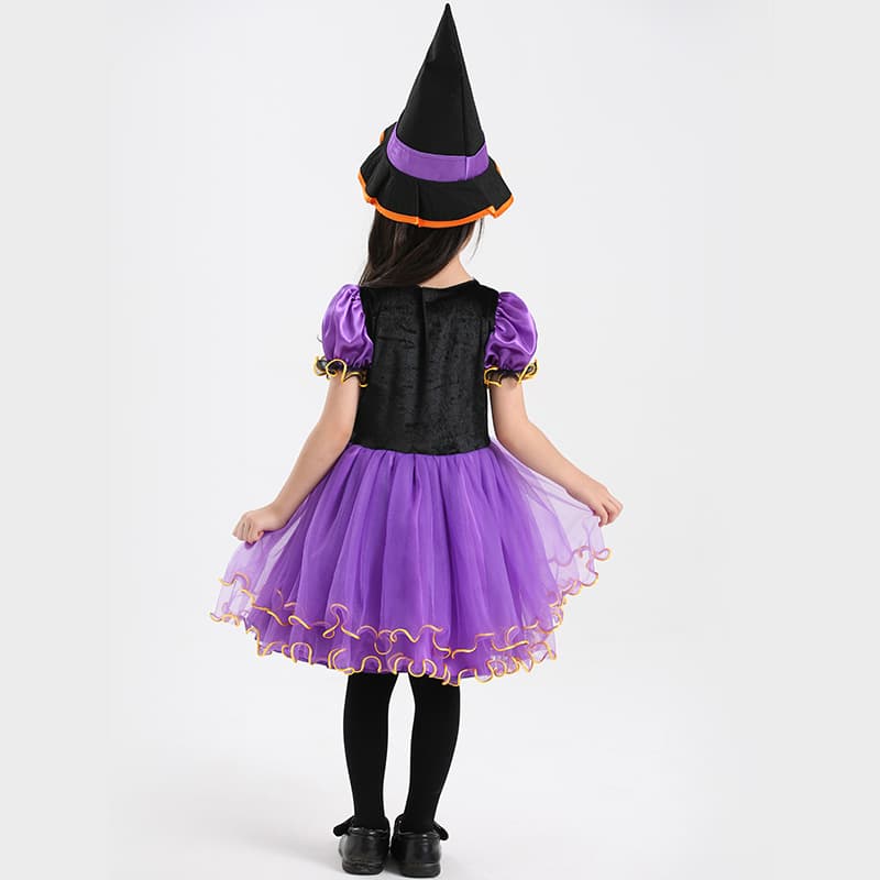こどもコスプレ こどもコスプレ 魔法使い少女ドレスセット
