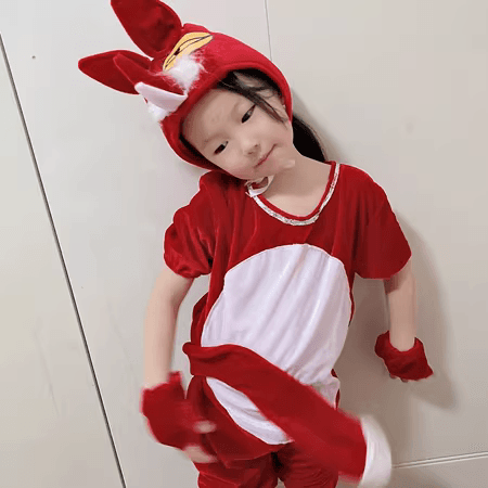 こどもコスプレ こどもコスプレ おどろおどろ狼なりきり着ぐるみ