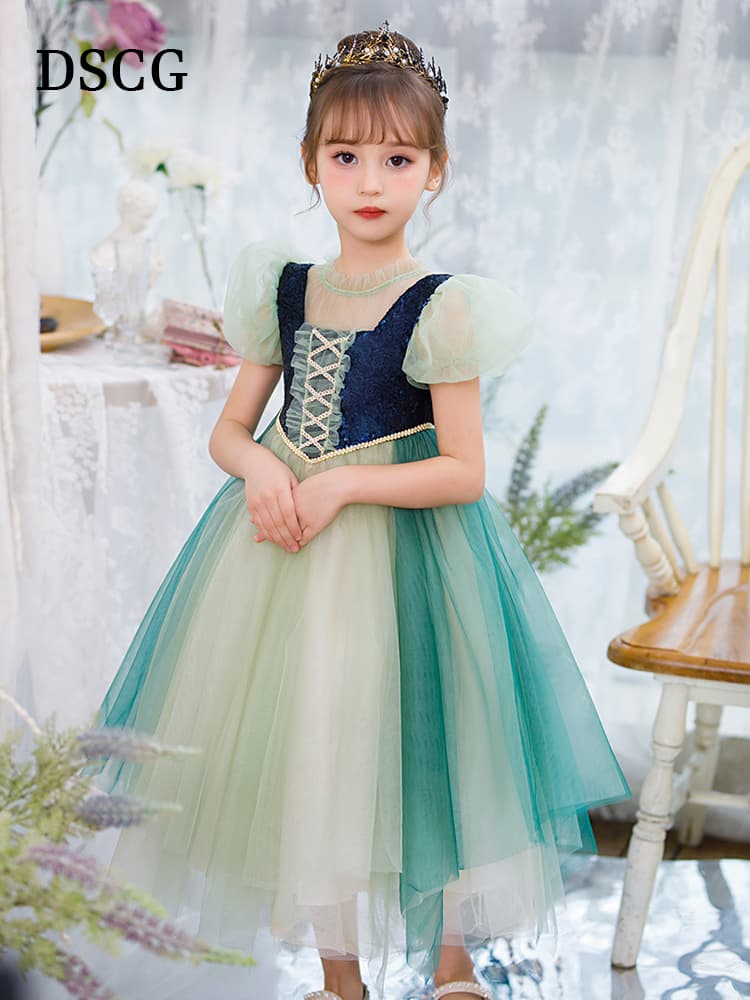こどもコスプレ こどもコスプレ お姫様チュールドレス 王冠セット