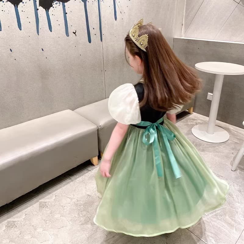 こどもコスプレ こどもコスプレ 氷の女王なりきりドレスセット