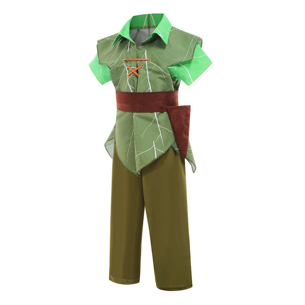 こどもコスプレ 森の冒険者 葉っぱの戦士 なりきり衣装