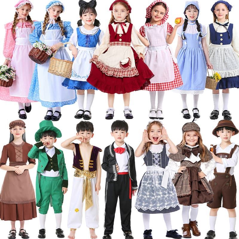 こどもコスプレ こどもコスプレ おとぎ話風コスチュームセット