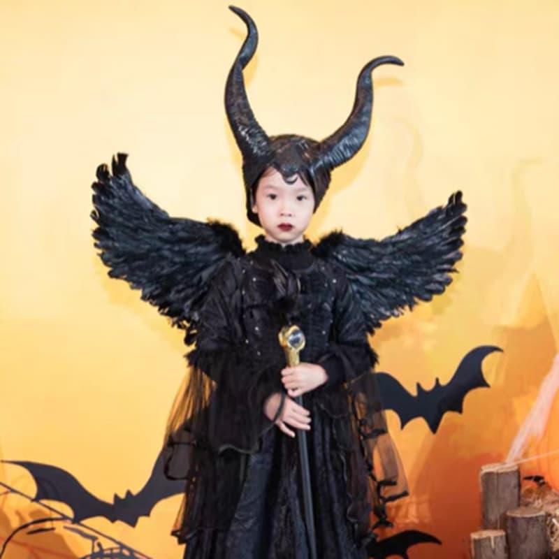 こどもコスプレ 魔法の角つき妖精コスチューム