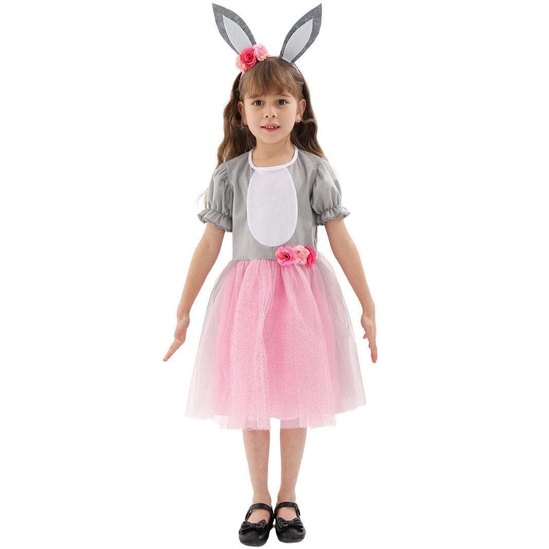 こどもコスプレ うさぎ姫のチュチュドレス衣装