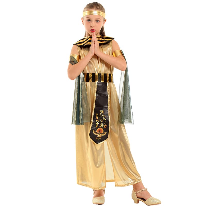 こどもコスプレ こどもコスプレ 古代エジプト風クレオパトラ姫衣装