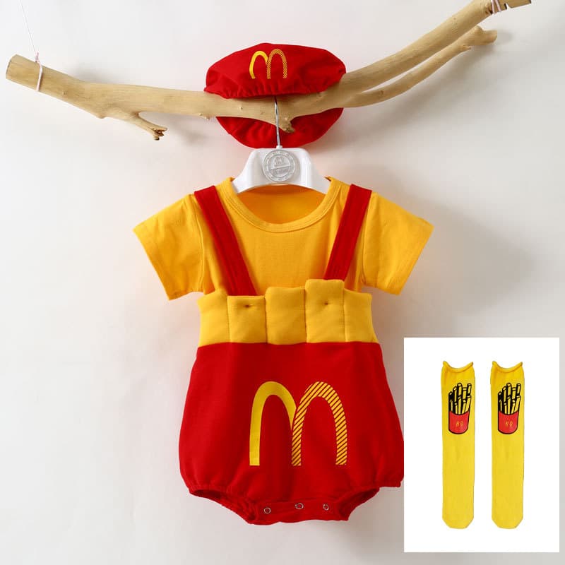 こどもコスプレ こどもコスプレ かわいい食堂スタッフ仮装セット