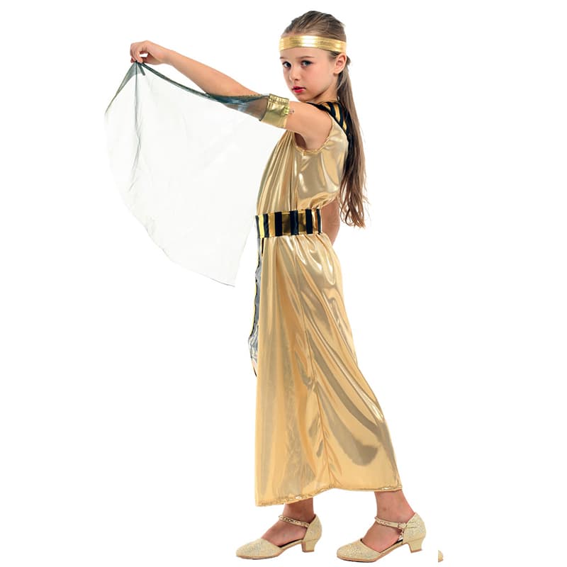 こどもコスプレ こどもコスプレ 古代エジプト風クレオパトラ姫衣装