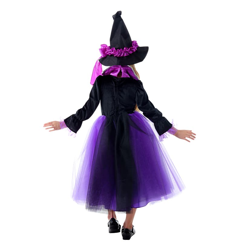 こどもコスプレ 魔女のとんがり帽子ワンピース