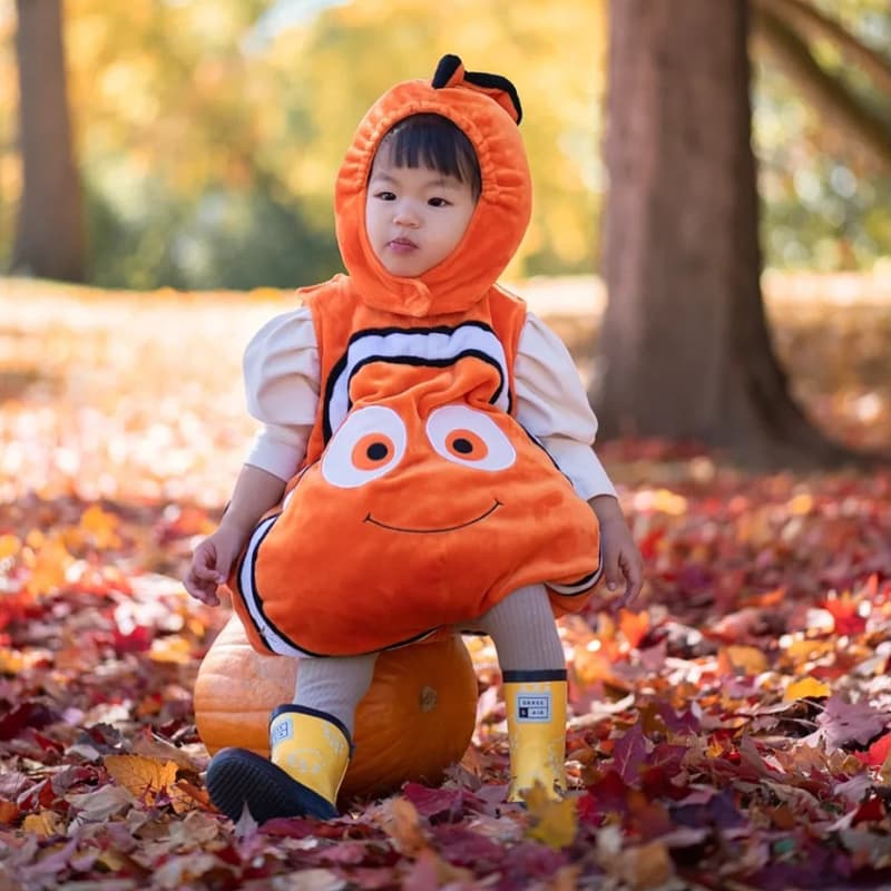 こどもコスプレ こどもコスプレ ふわふわ熱帯魚なりきり着ぐるみ