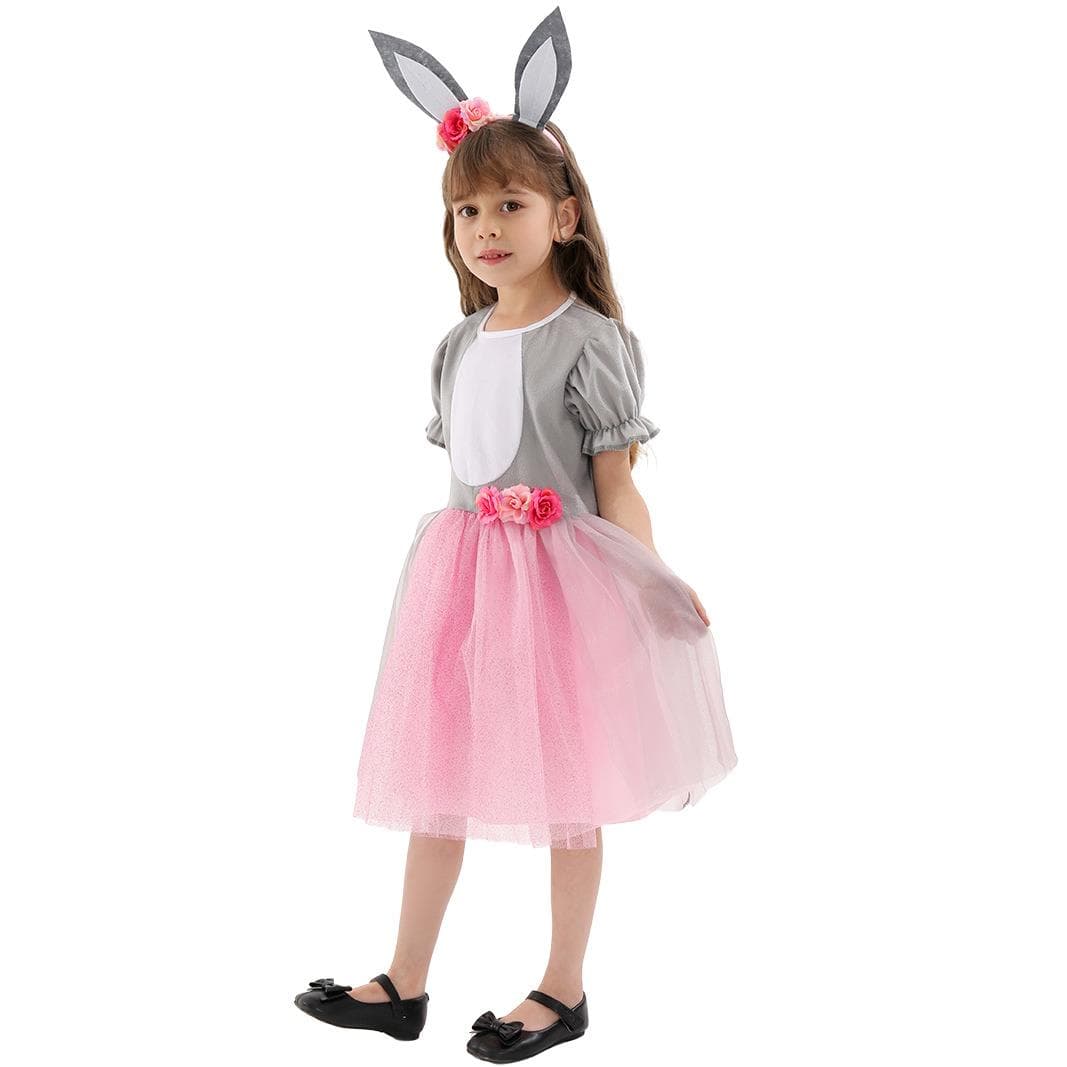 こどもコスプレ うさぎ姫のチュチュドレス衣装