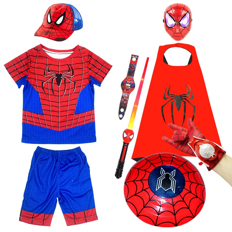 こどもコスプレ こどもコスプレ スパイダーマンなりきり変身セット