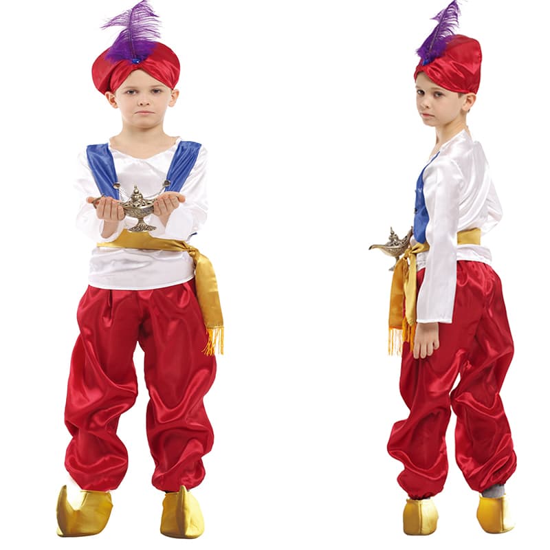 こどもコスプレ こどもコスプレ 魔法のランプ 子ども用アラビアン衣装