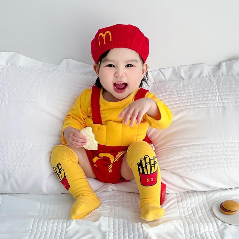 こどもコスプレ こどもコスプレ かわいい食堂スタッフ仮装セット