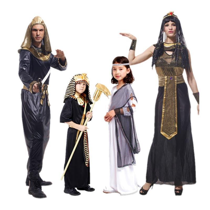 こどもコスプレ こどもコスプレ 古代エジプト風 こども用クレオパトラ衣装