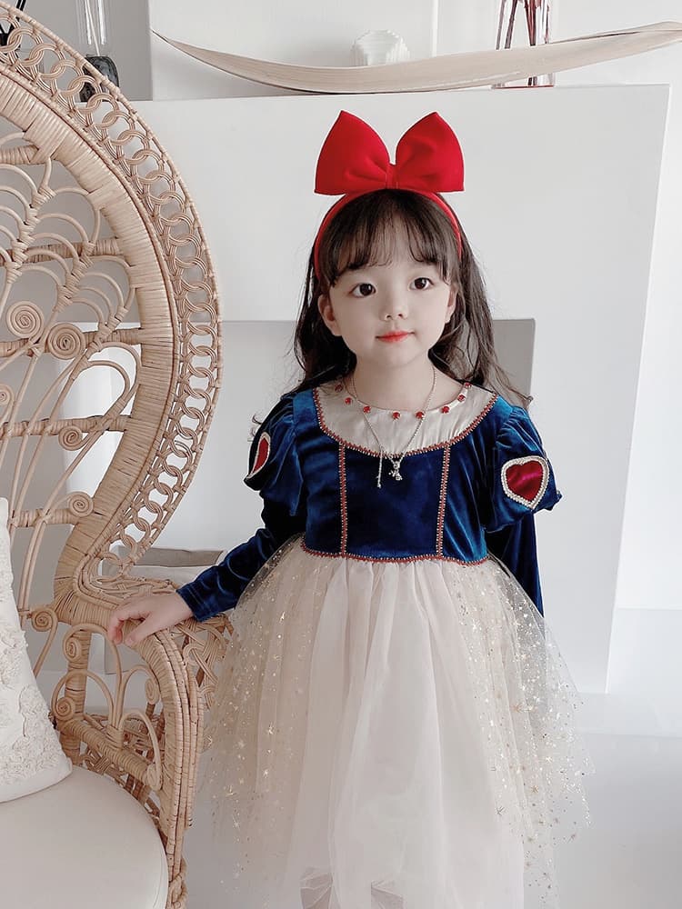 こどもコスプレ おとぎ話の森 お姫様なりきりドレス