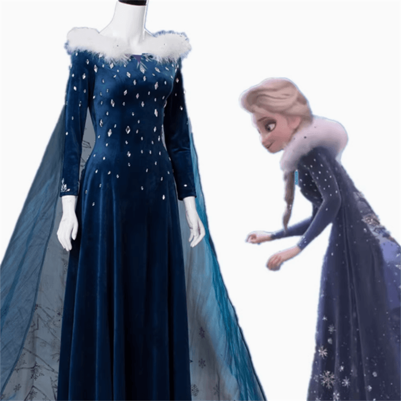 こどもコスプレ こどもコスプレ 氷雪の女王ドレス
