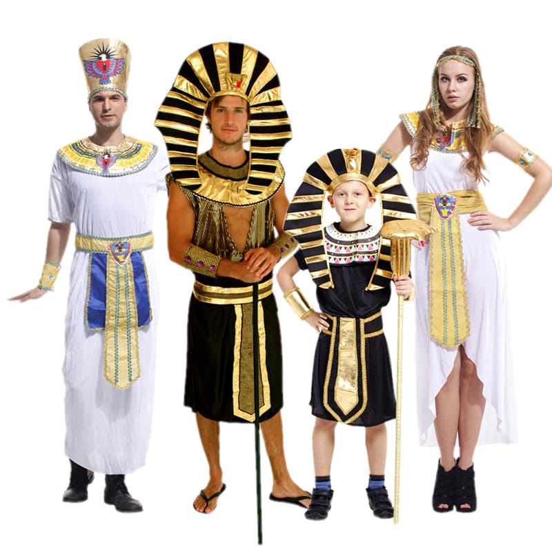 こどもコスプレ こどもコスプレ 古代エジプト風 こども用クレオパトラ衣装