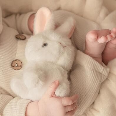 こどもコスプレ うさぎ耳　新生児　おくるみセット