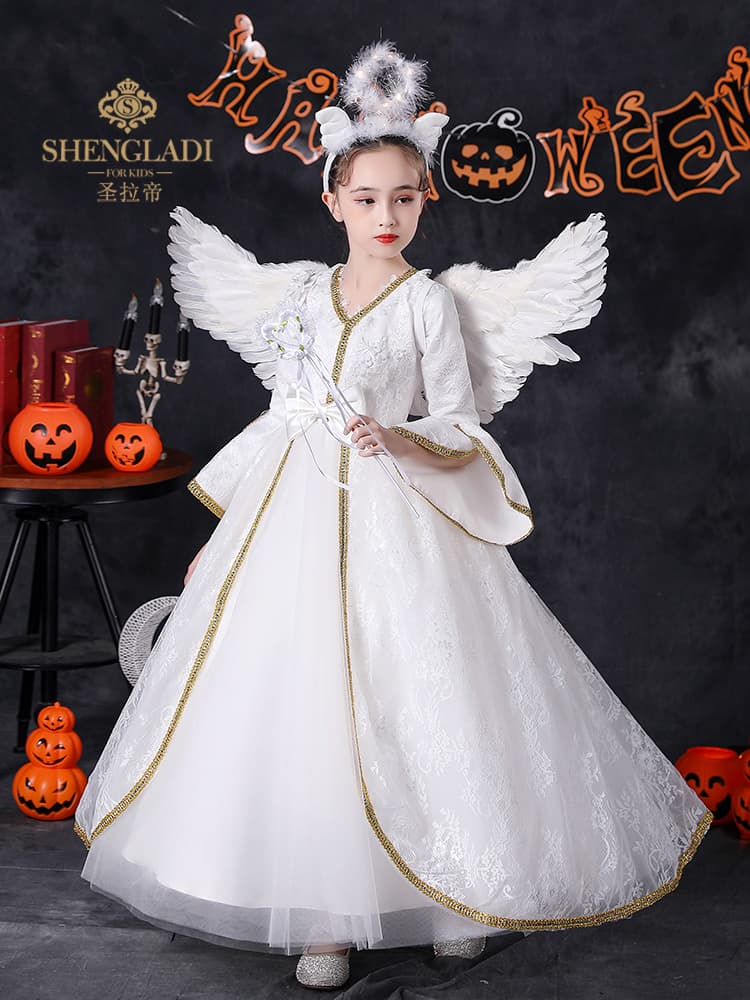 こどもコスプレ こどもコスプレ 天使の輝き ドレス衣装