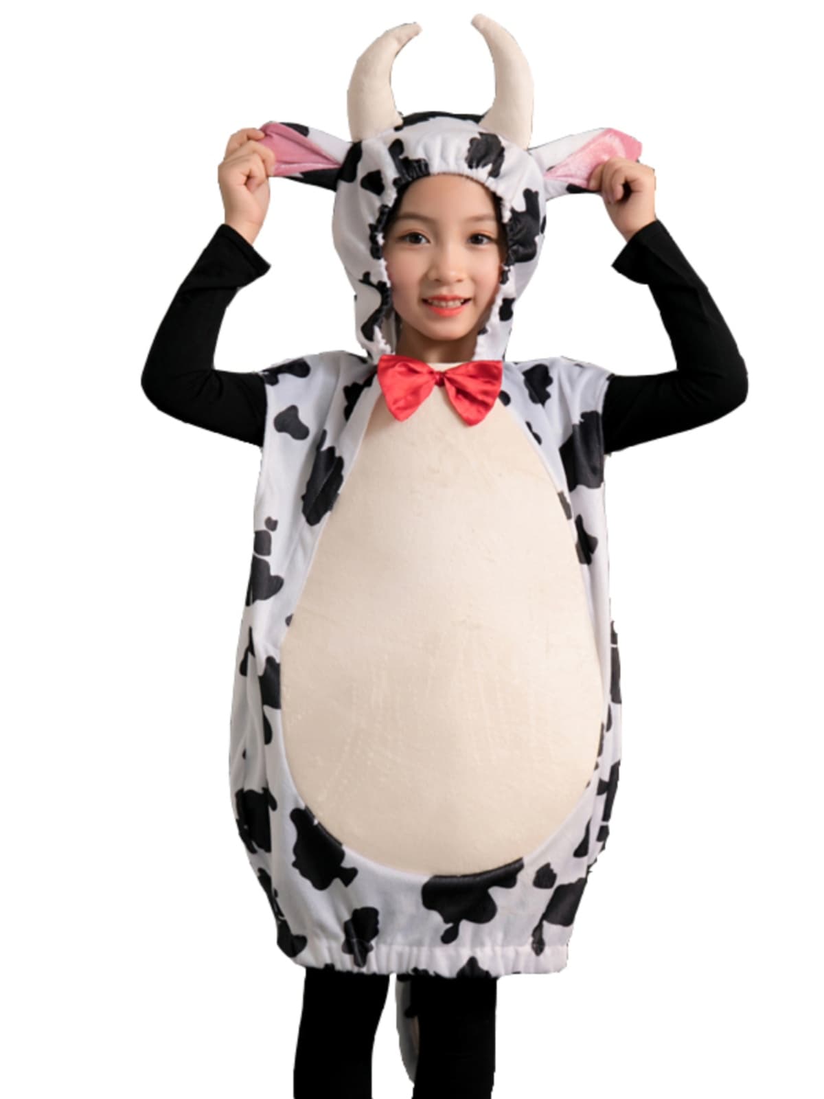 こどもコスプレ こどもコスプレ もこもこ牛さん変身着ぐるみ