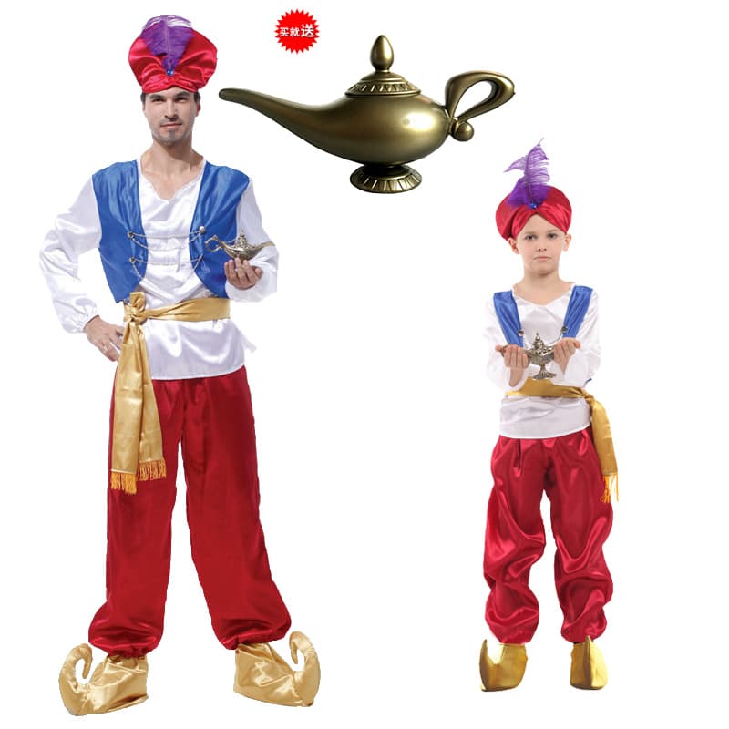 こどもコスプレ こどもコスプレ 魔法のランプ 子ども用アラビアン衣装