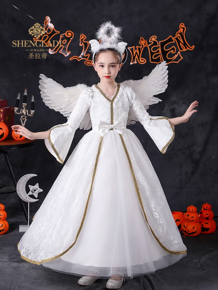 こどもコスプレ こどもコスプレ 天使の輝き ドレス衣装