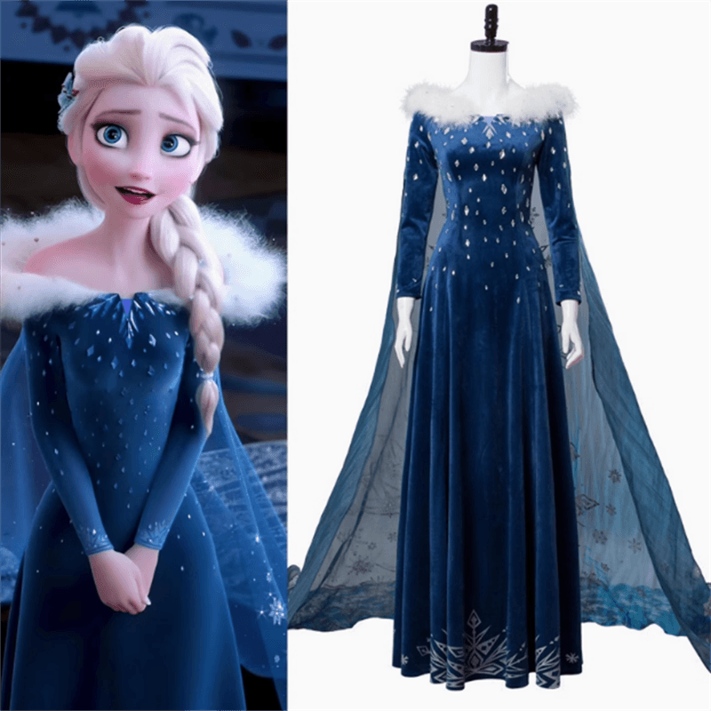 こどもコスプレ こどもコスプレ 氷雪の女王ドレス