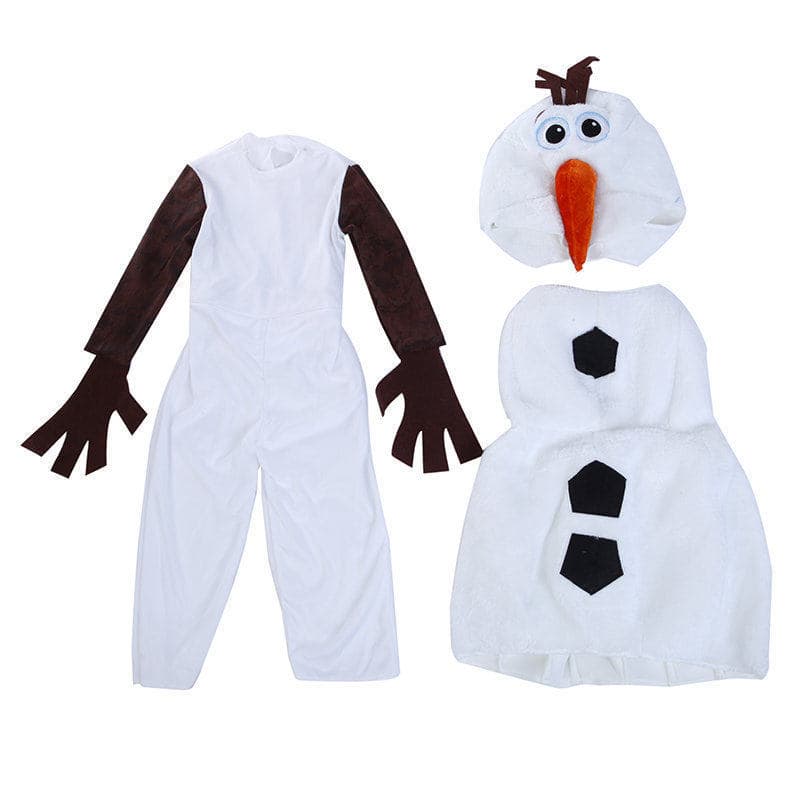 こどもコスプレ 雪だるま なりきり 衣装
