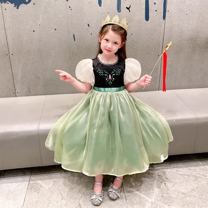 こどもコスプレ こどもコスプレ 氷の女王なりきりドレスセット