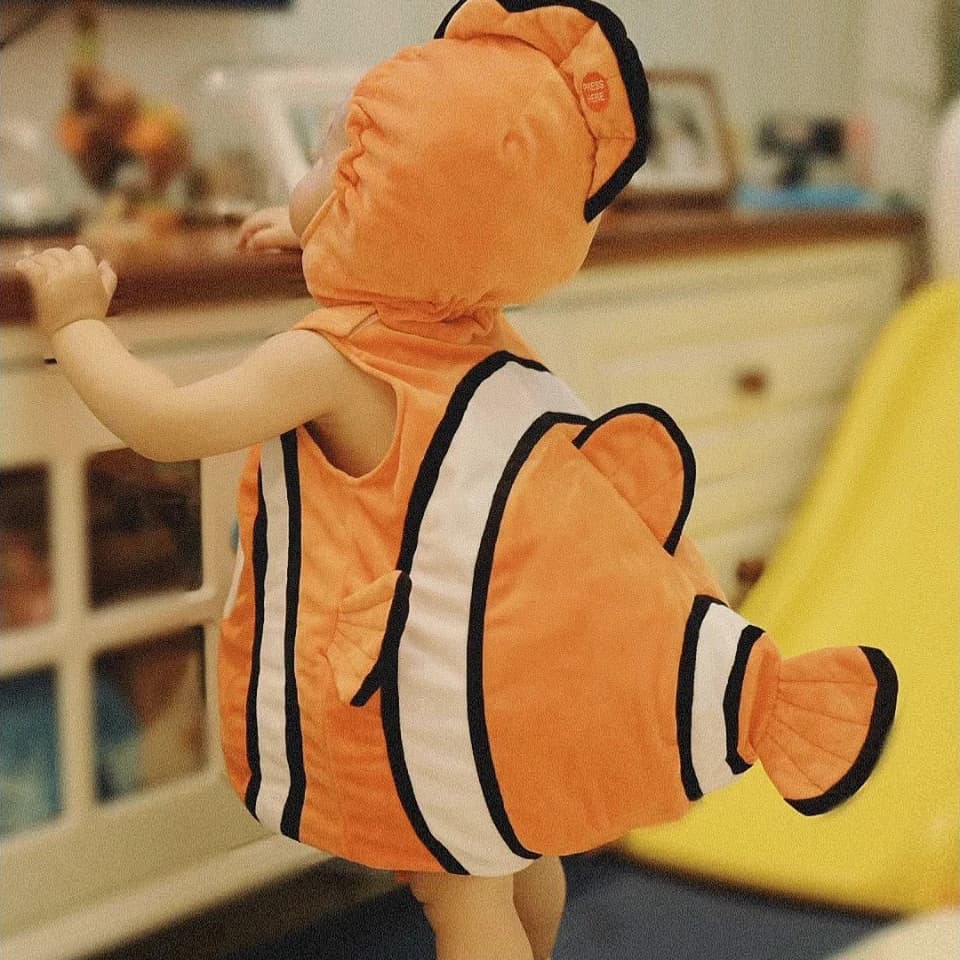 こどもコスプレ こどもコスプレ ふわふわ熱帯魚なりきり着ぐるみ