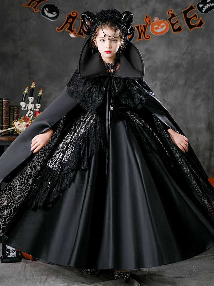 こどもコスプレ こどもコスプレ 魔角姫のドレス衣装