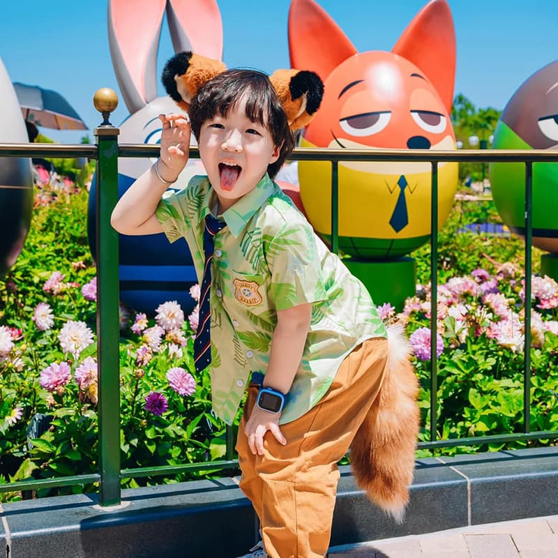 こどもコスプレ こどもコスプレ おしゃれ警官キツネセット