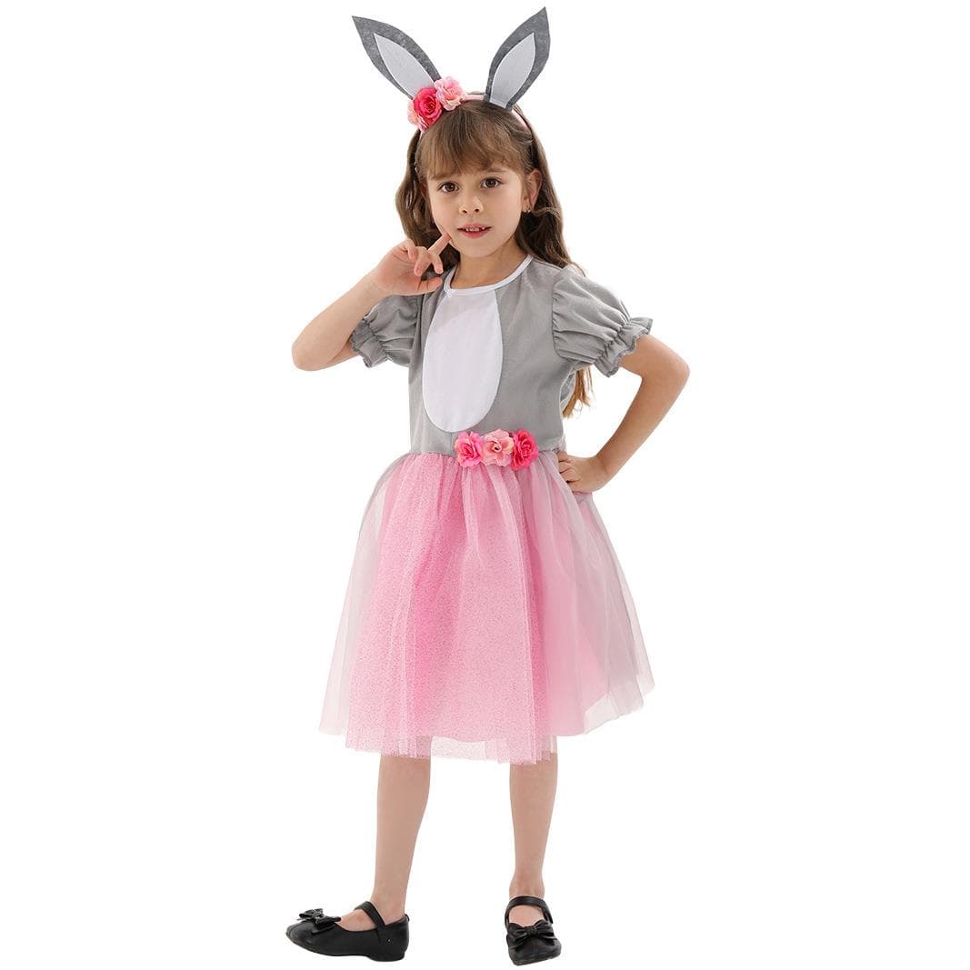 こどもコスプレ うさぎ姫のチュチュドレス衣装